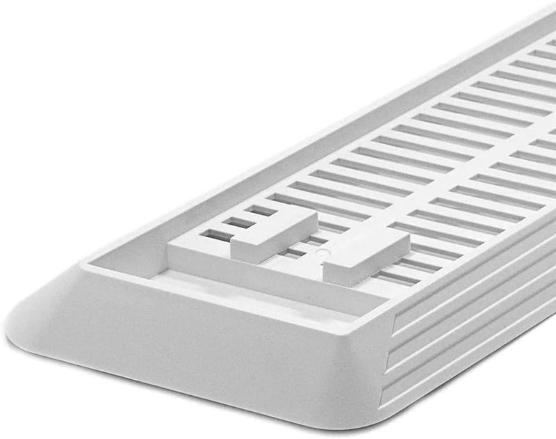 CHENXIN Vertical Stand for PS4 Pro, Built-in Cooling Vents and Non-Slip Feet Steady Base Mount Holder for PlayStation 4 Pro Console, White - Image 3